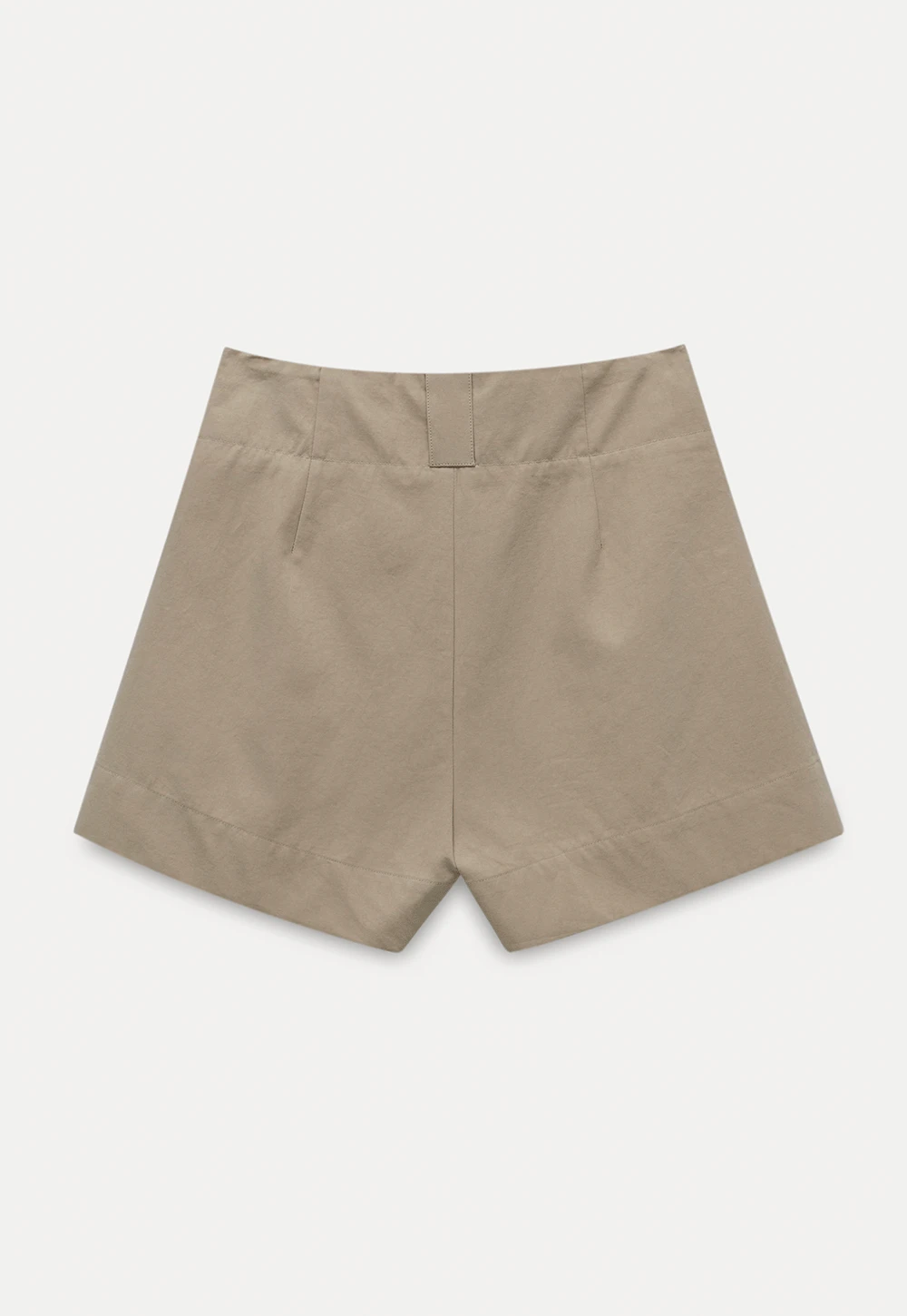 Women’s High-Waist Pleated Tailored Shorts