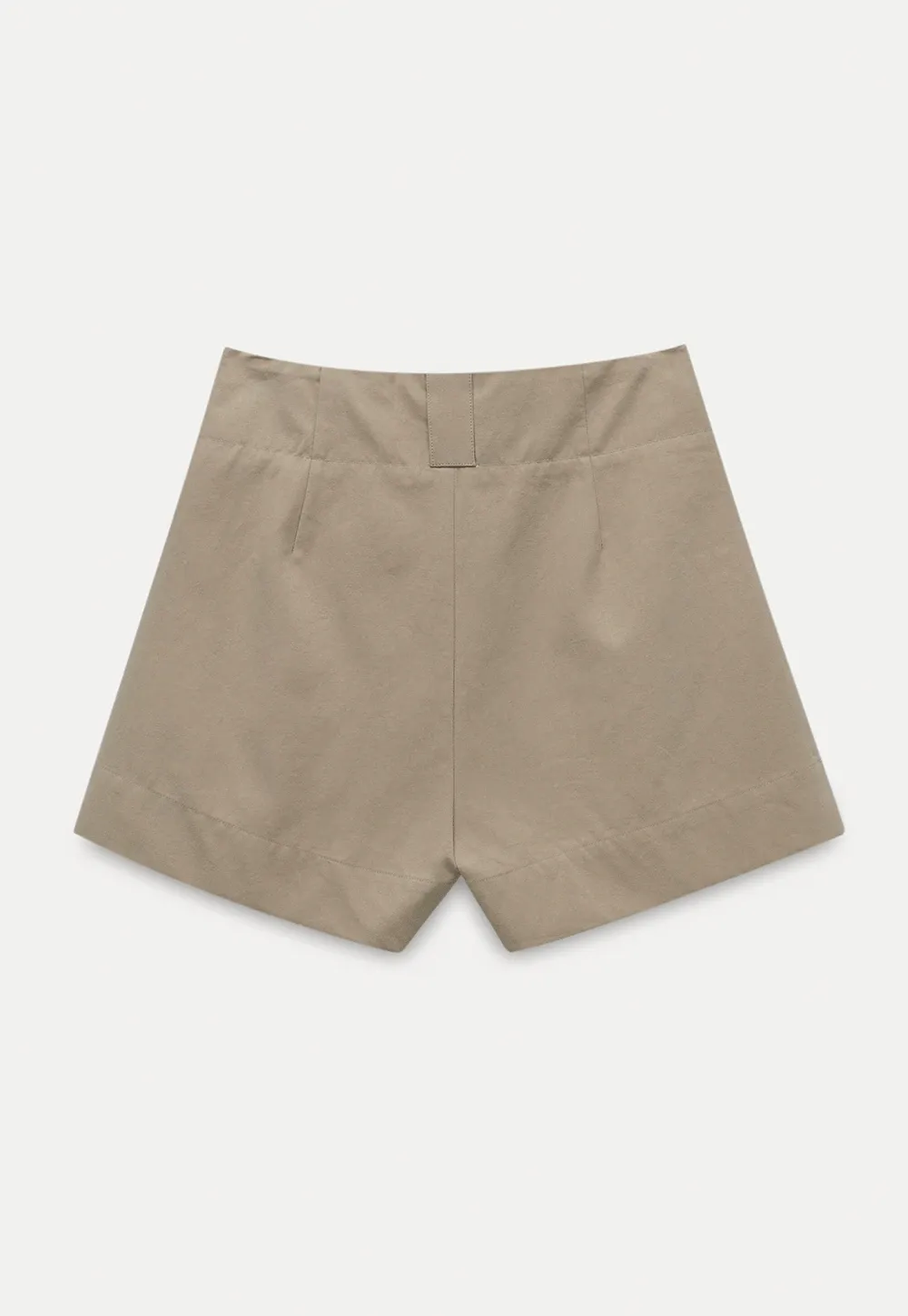 Women’s High-Waist Pleated Tailored Shorts