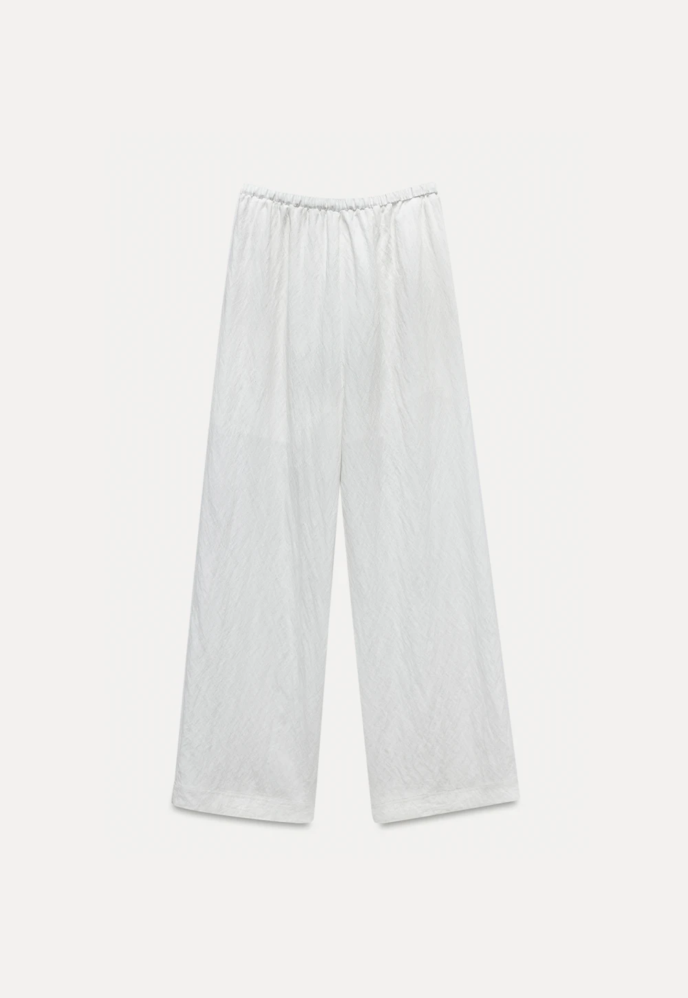 Women's Sheer Wide Leg Drawstring Pants