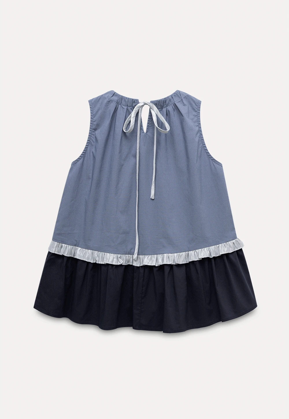Women’s Layered Ruffle-Hem Sleeveless Vest