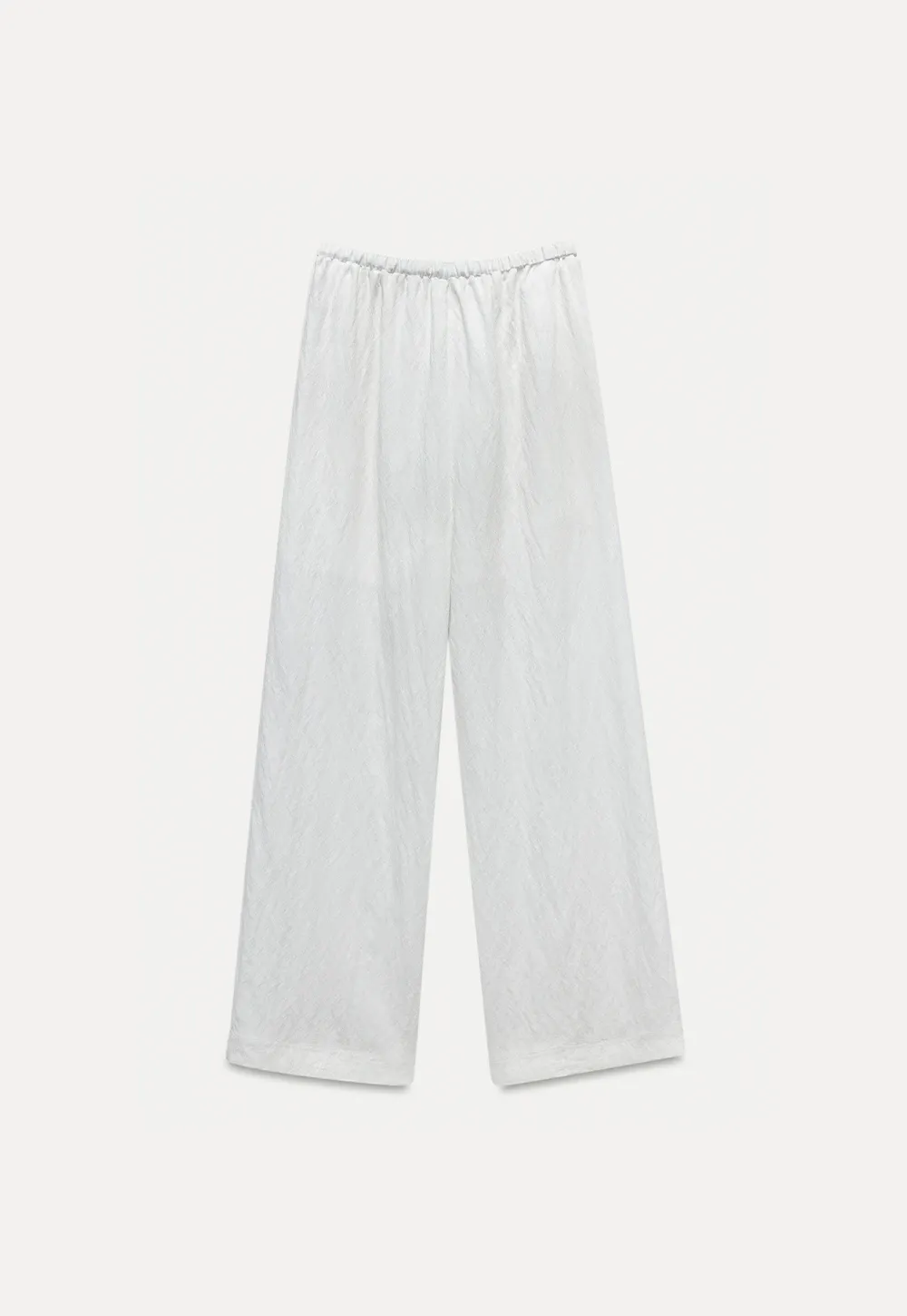 Women's Sheer Wide Leg Drawstring Pants