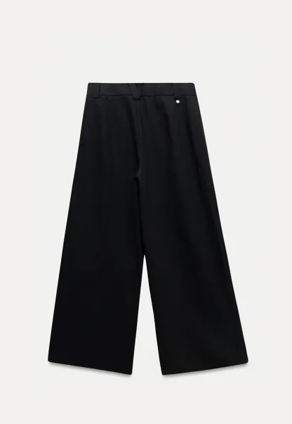 Wide Leg Tailored Pants