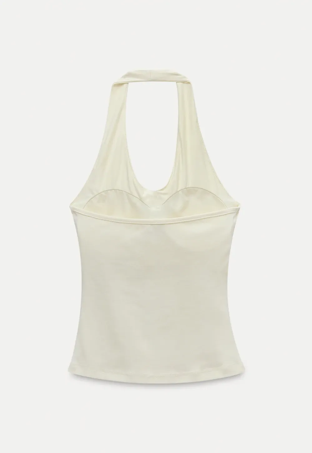 Women’s Rosette Halter Knit Tank