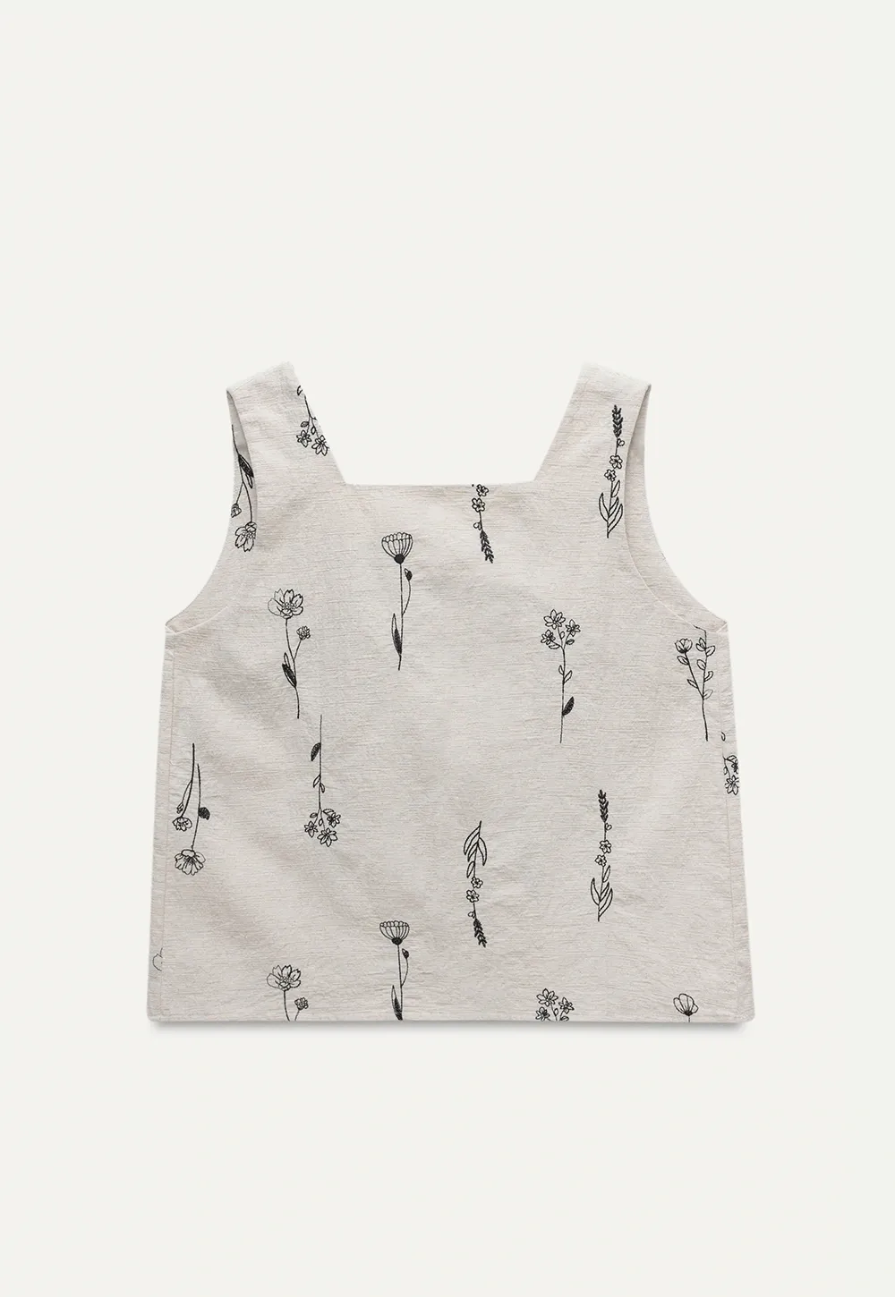 Women’s Floral Tie-Front Tank Top
