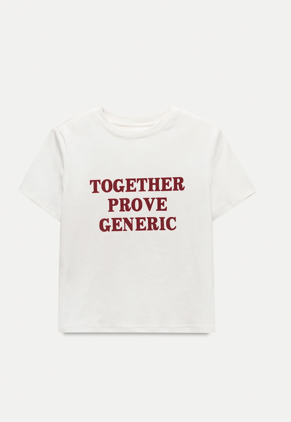 Women’s Letter Graphic Short-Sleeve Tee