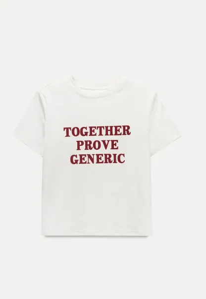 Women’s Letter Graphic Short-Sleeve Tee