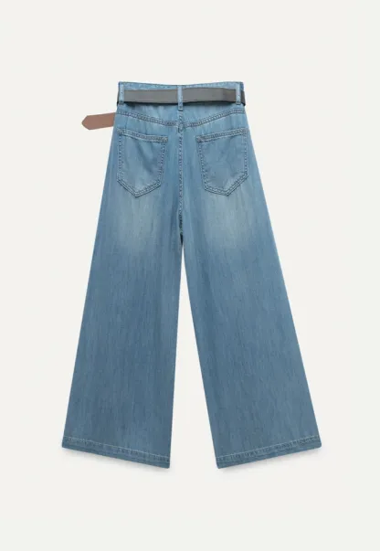 Women’s Wide-Leg High-Rise Denim Jeans