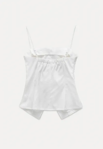 Chic Camisole Vest with Mixed Buttons