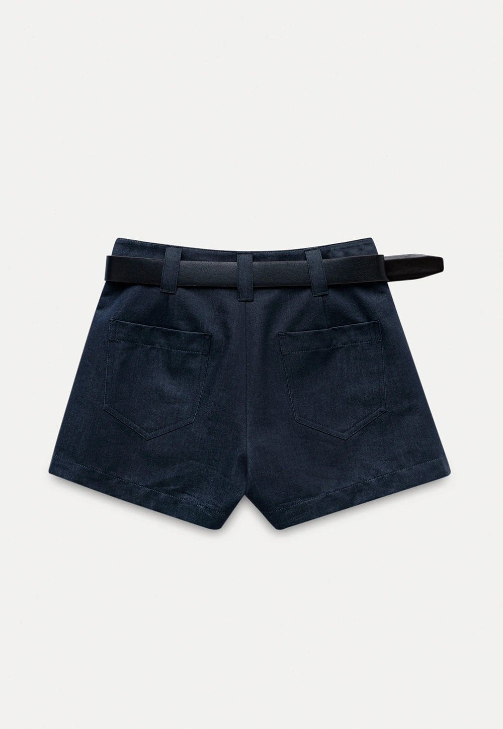 Women’s High Waist Belted Shorts