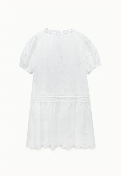 Women’s Eyelet Lace Babydoll Tunic