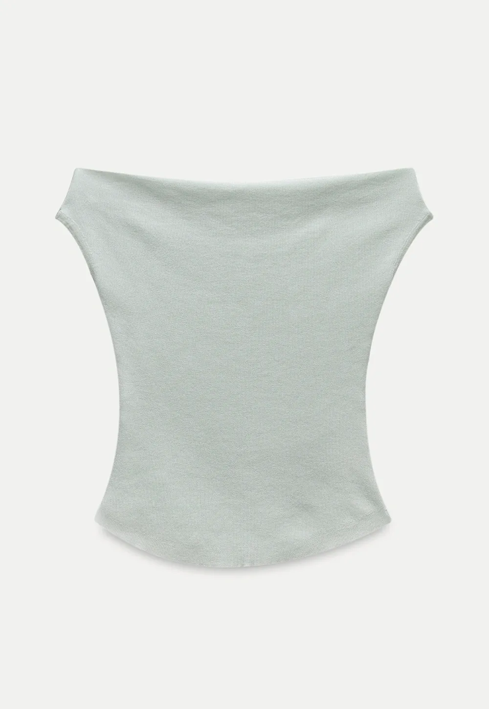 Women’s Off‑Shoulder Ruched Knit Top