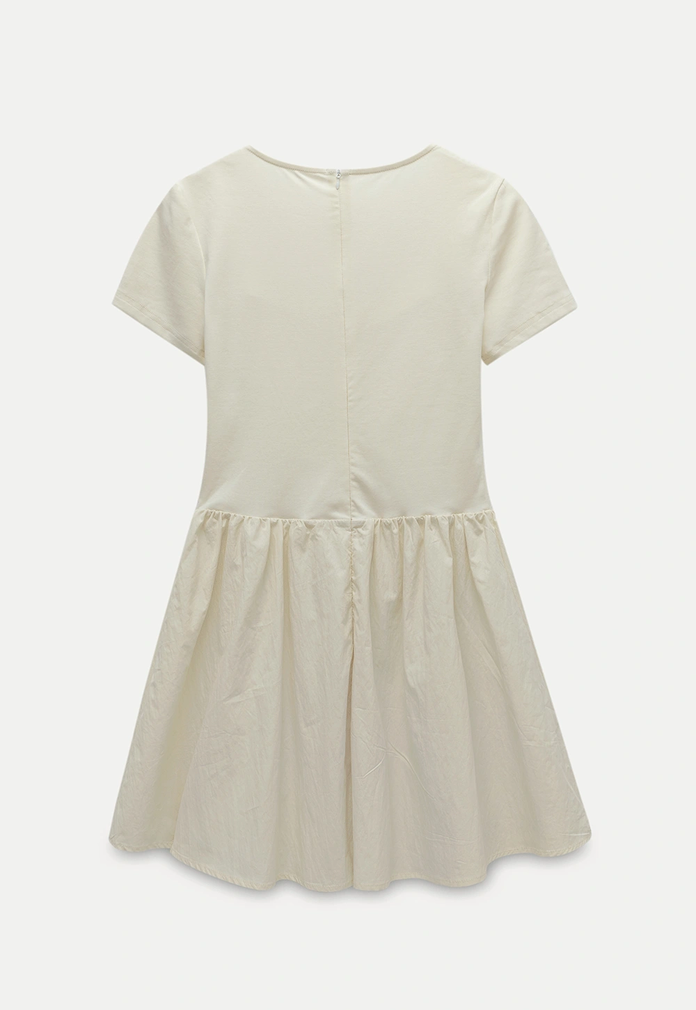 Square Neck Short Sleeve Dress for Women