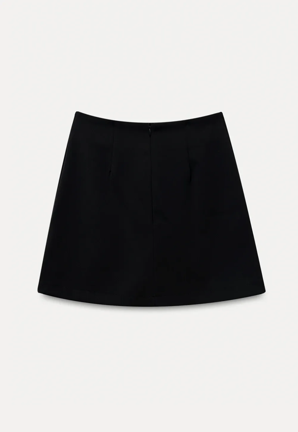 Women’s High-Waist Box-Pleated Mini Skirt