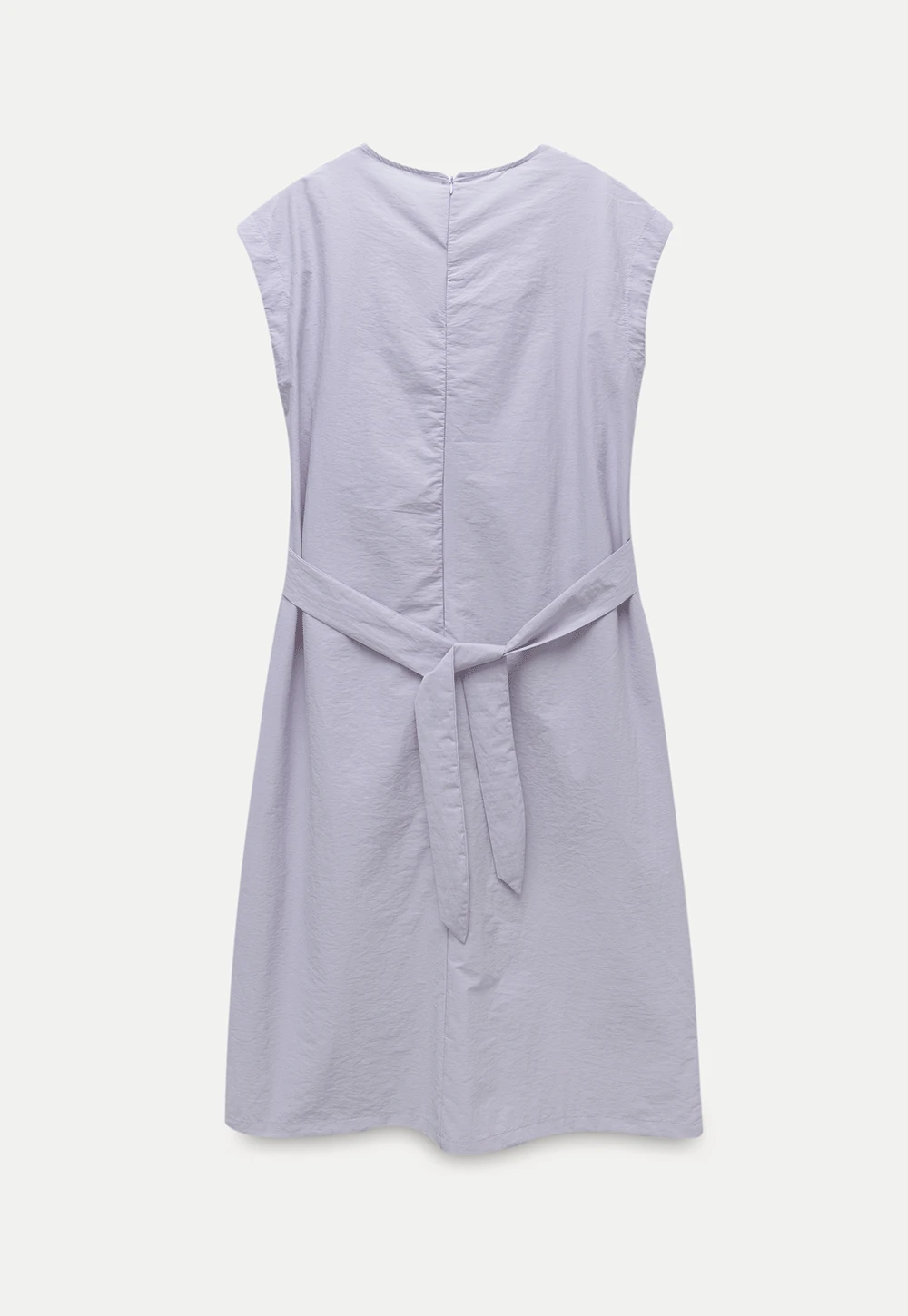Women’s Twist-Front Sleeveless Midi Dress