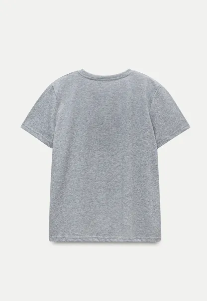 Women's Starfish and Seashell Print T-Shirt