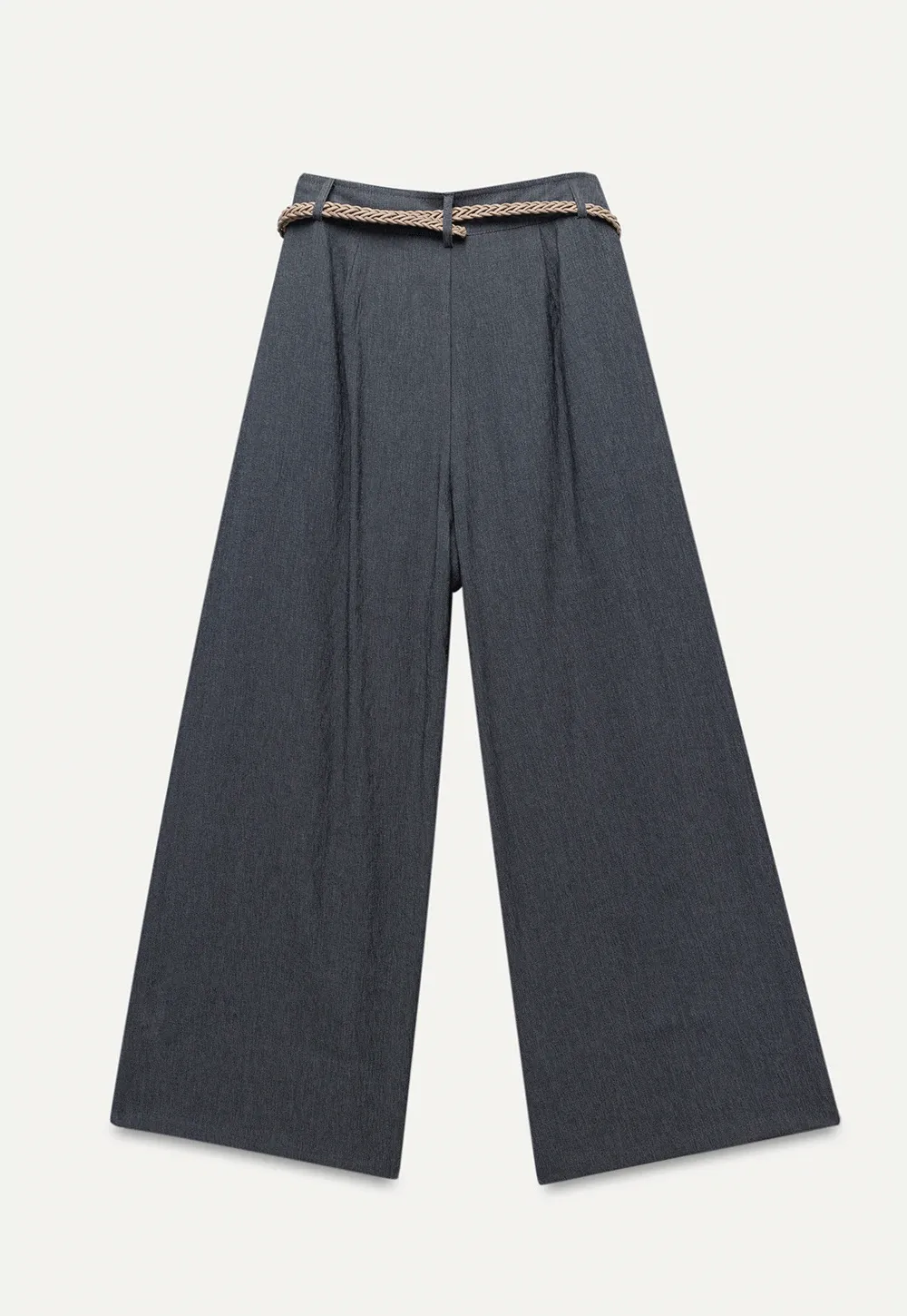 Women’s High-Waist Pleated Wide-Leg Pants