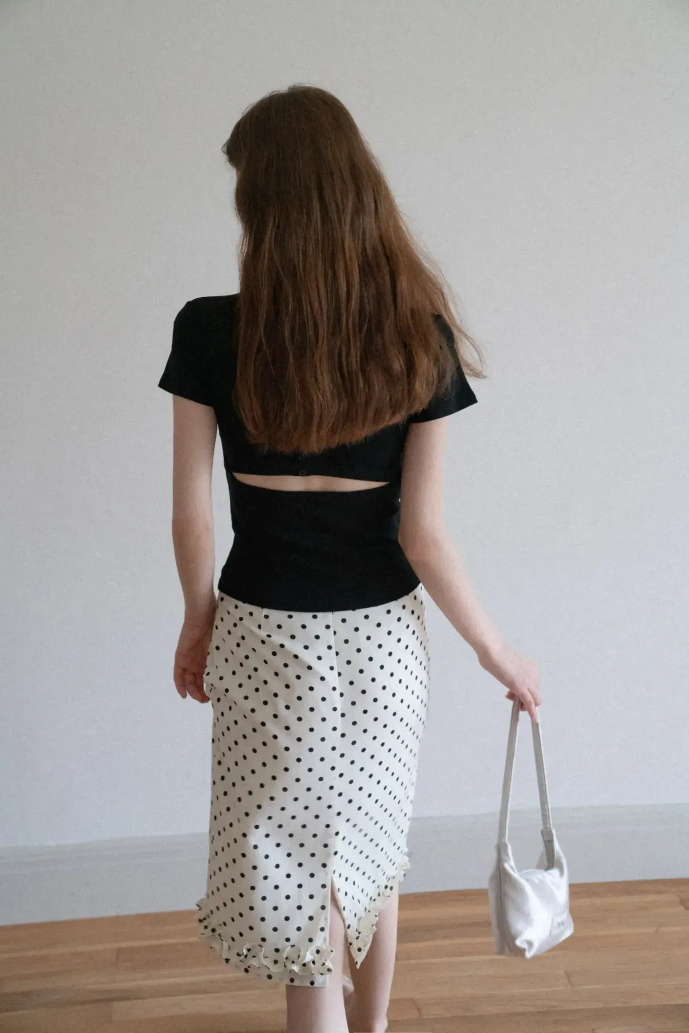 Women’s Basic Ribbed Knit T-Shirt