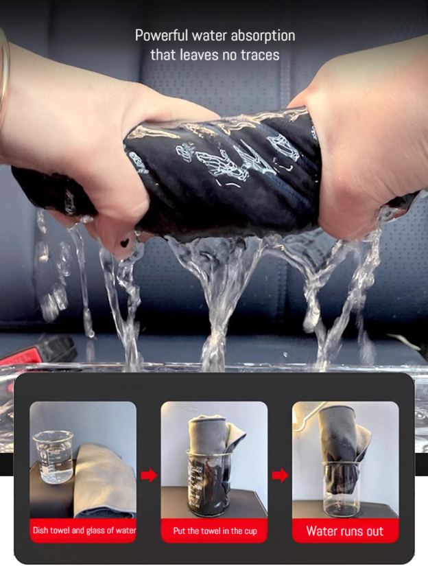  Quick-Dry Absorbent Cloth