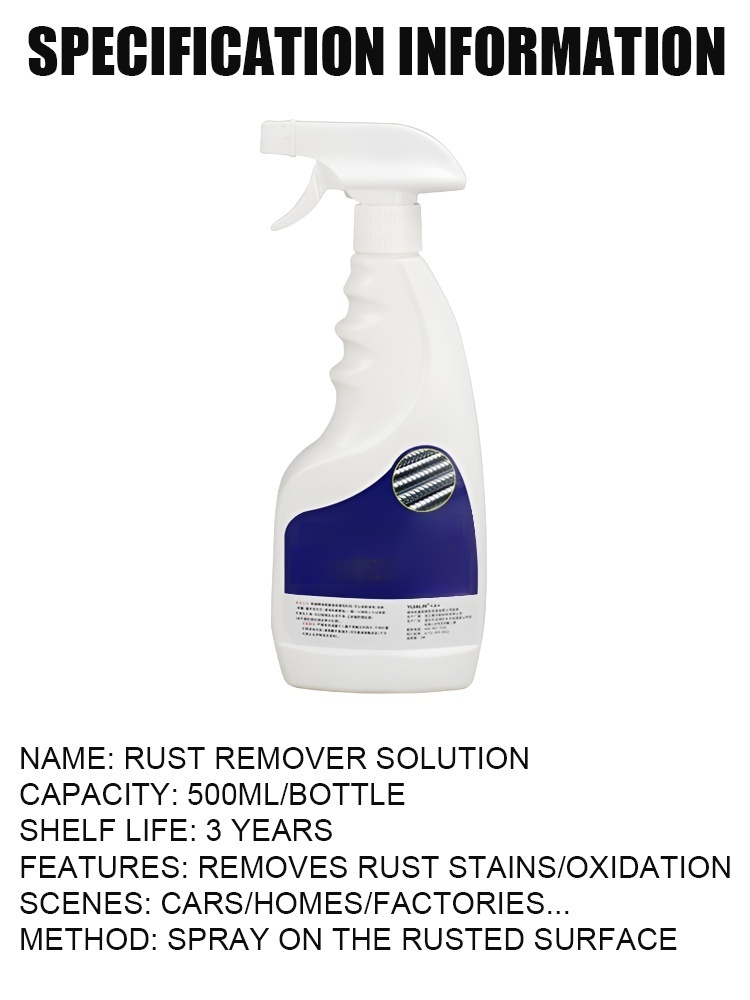 【Quick Rust Removal】Powerful Steel Rust Remover