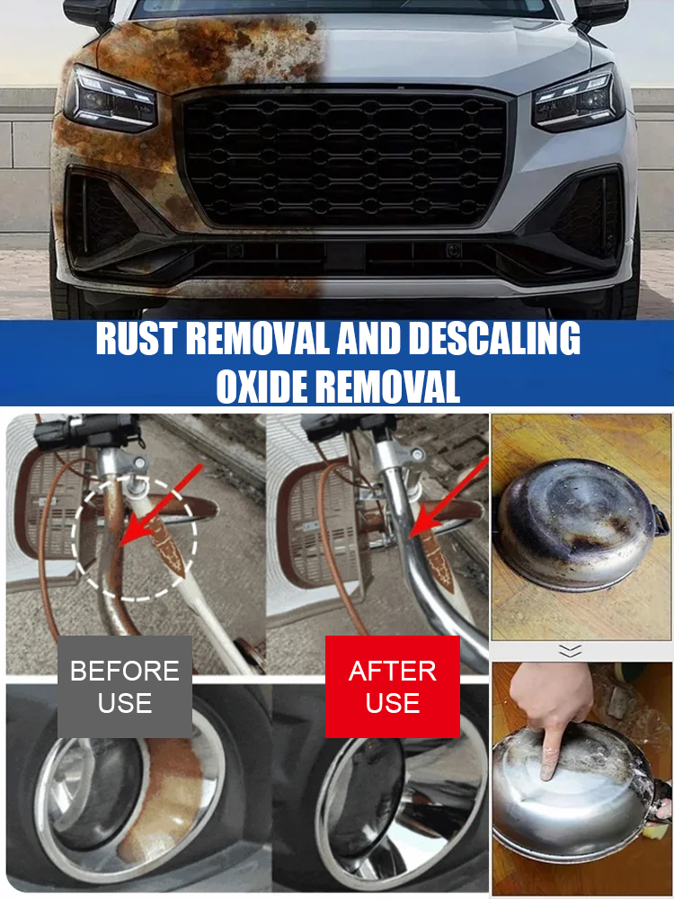 【Quick Rust Removal】Powerful Steel Rust Remover