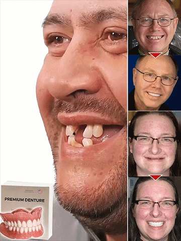 🔥【Finally! Dentures That Let You Eat Apples & Nuts】Perfect Smile Dentures