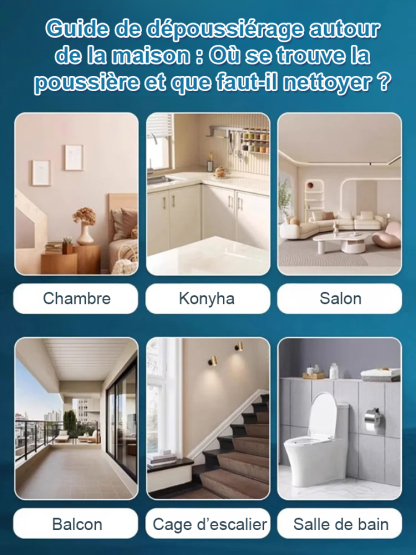 【MaisonSans Poussière 365J】Boîtier Anti-Poussière Breveté US | Élimine 99,9% Pollens, Poils et Poussière | Stop Allergies | Certifié TÜV 🏠🍃