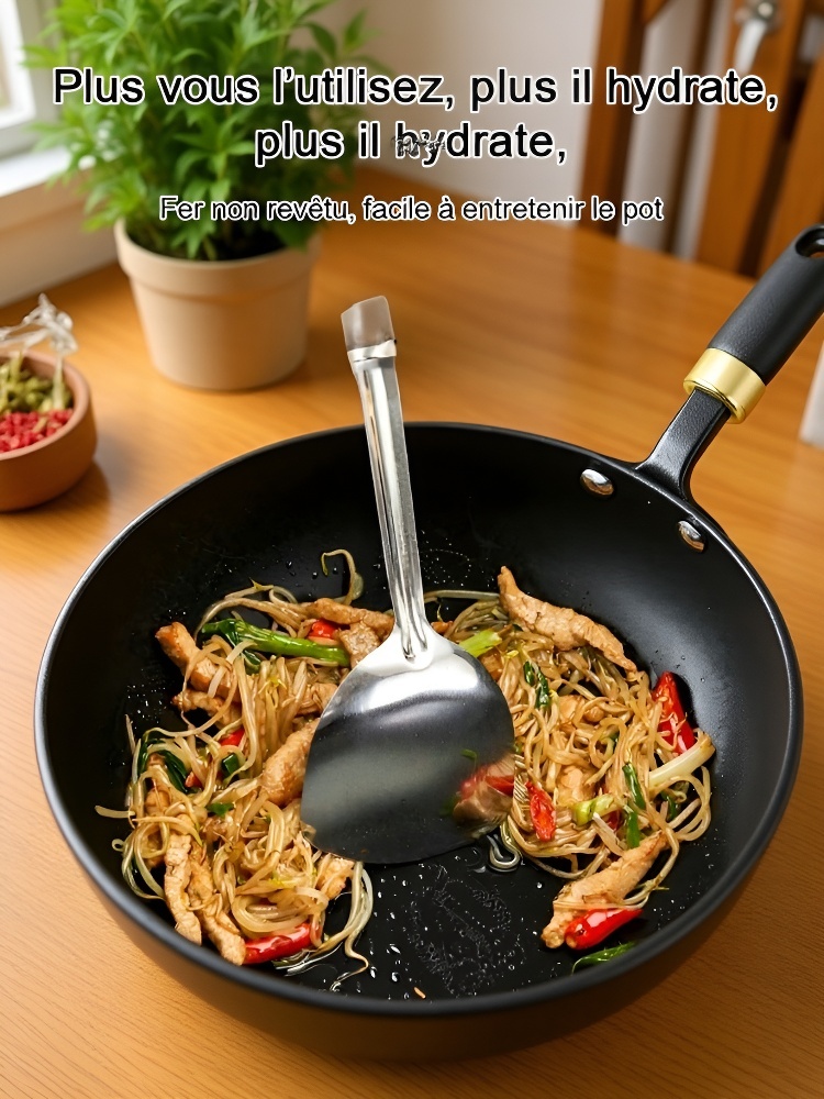 🔥Le véritable patrimoine culturel immatériel du Japon, poêle en fer pur antiadhésif，forgés à la main🍳 Jamais plus de PFOA !