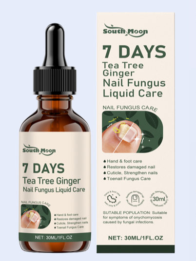 Sérum Réparateur Ongles | Satisfait ouRemboursé | Recommandé par Dermatologues | Concentré 10x Gingembre Arbre à Thé | Anti-Mycose Puissant Anti-Récidive 🌿💅