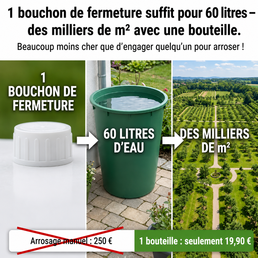 [Recommandé par les Experts Agricoles] Désherbant Puissant | Sans Glyphosate | Action en 3H | 5 Ans Sans Repousse 🌱💧