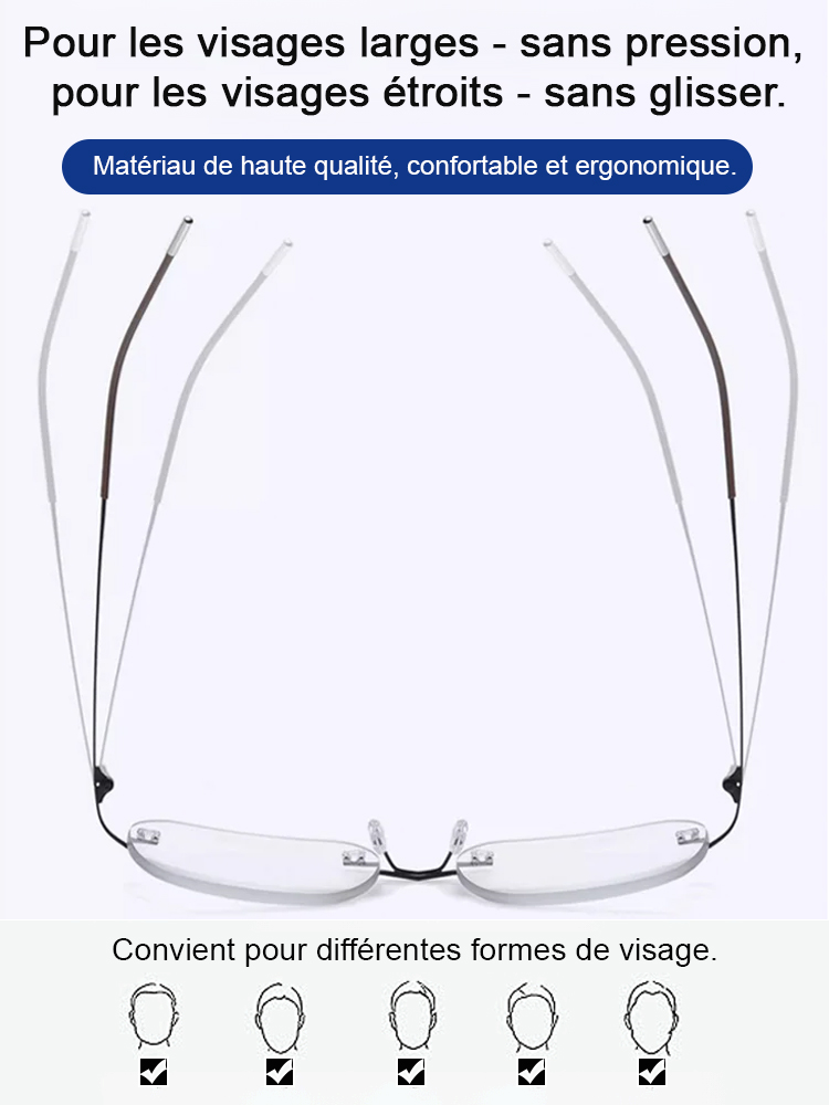 【Aucun examen requis】Technologie Optique d'Iéna - Lunettes Progressives à Zoom Intelligent | AutofocusPrès + Loin | 4-en-1 Solaire + Filtre Anti-Lumière Bleue | Titane Ultra-Léger 👓☀️