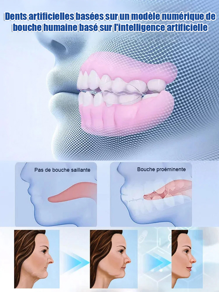 【Recommandé par les autorités américaines】Prothèse dentaire Perfect Smile