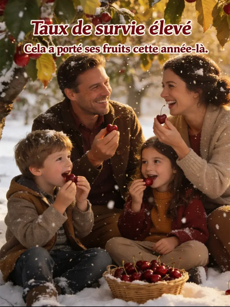 【Garantie de Reprise à 100%】Cerisier Nain XXL de 4 Ans | Récolte Dèsla 1ère Année | Idéal pour Maison et Jardin | Rustique jusqu'à -20°C | 1 Acheté = 1 OFFERT 🍒