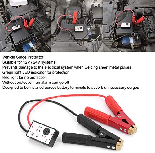  Protecteur Surtension Véhicule 12/24 V D'amortisseur Voiture Automobile Fournitures Détection et Charge Batterie-Économisez sur Les Pics De Batterie