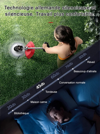 【Une machine pour dix personnes】Tondeuse de jardin portable à batterie au lithium 🔥 Accessoires complets offerts gratuitement