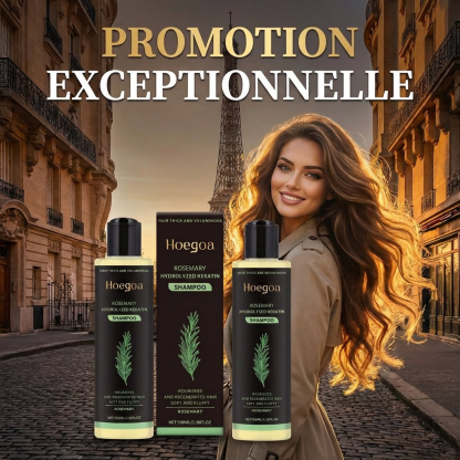 Traitement Capillaire Romarin Concentré 10x | Kératine Hydrolysée | Formule Pharmacie Paris | Repousse & Densité 🌿🧪