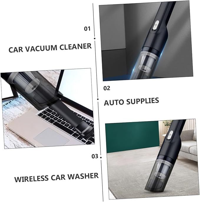 Fournitures Automobiles Lave-Auto sans Fil Accessoires Automobiles De Voiture Fournitures De Voiture Black Cuivre