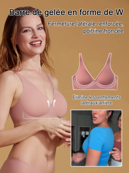 Soutien-Gorge Réducteur Sans Armatures | Effet Liftant Anti-Gravité | Invisible et Respirant ✨🌿