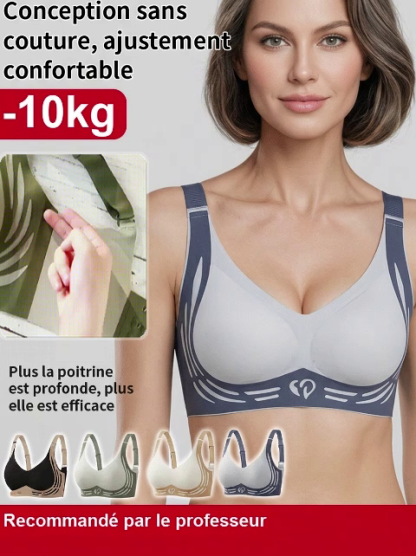 【Visuellement plus mince de 10 kg】🌸 Soutien-Gorge Galbant | Anti-Affaissement | Confort Absolu ✨