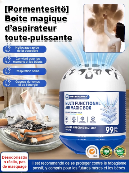 【 365 Jours Sans Poussière ni Moisissure 】Purificateur d'Air Nano-Actif | Anti-Humidité| Élimine 99% de la Poussière | Certifié SGS et BV | Sécurité Bébés et Animaux 🌿🏠