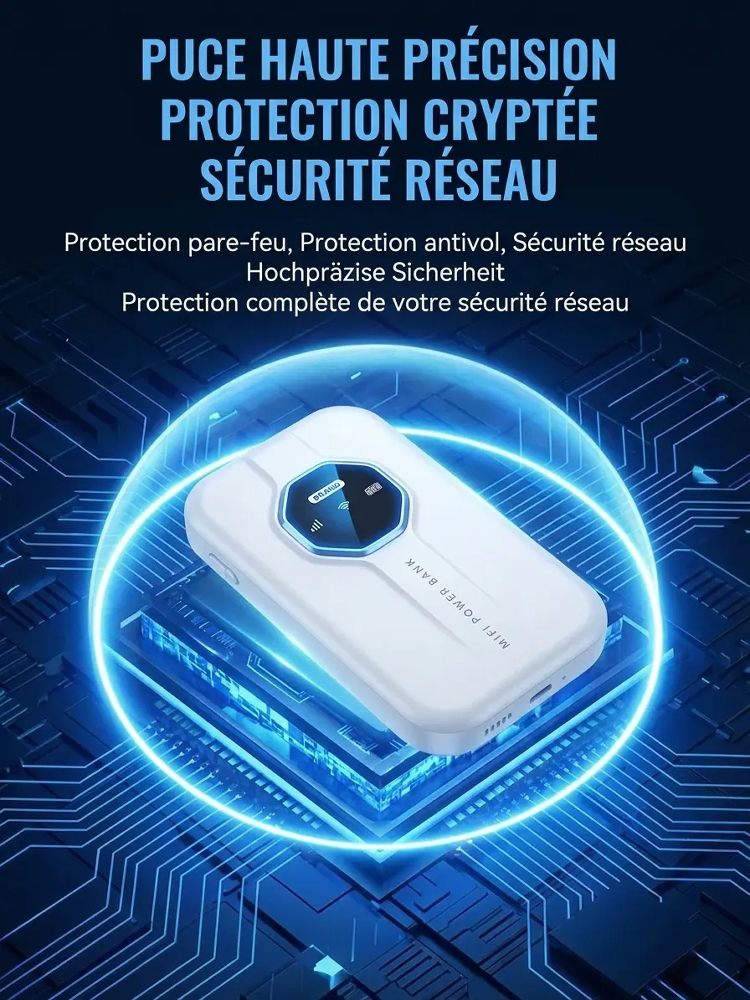 Routeur WiFi 5G Satellite Portable | Internet Gratuit à Vie | Sans Abonnement ni Carte SIM 🌐✈️