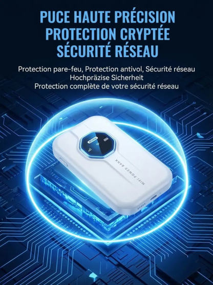 Routeur WiFi 5G Satellite Portable | Internet Gratuit à Vie | Sans Abonnement ni Carte SIM 🌐✈️