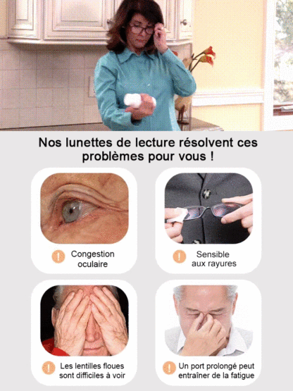 【Aucun examen requis】Technologie Optique d'Iéna - Lunettes Progressives à Zoom Intelligent | AutofocusPrès + Loin | 4-en-1 Solaire + Filtre Anti-Lumière Bleue | Titane Ultra-Léger 👓☀️