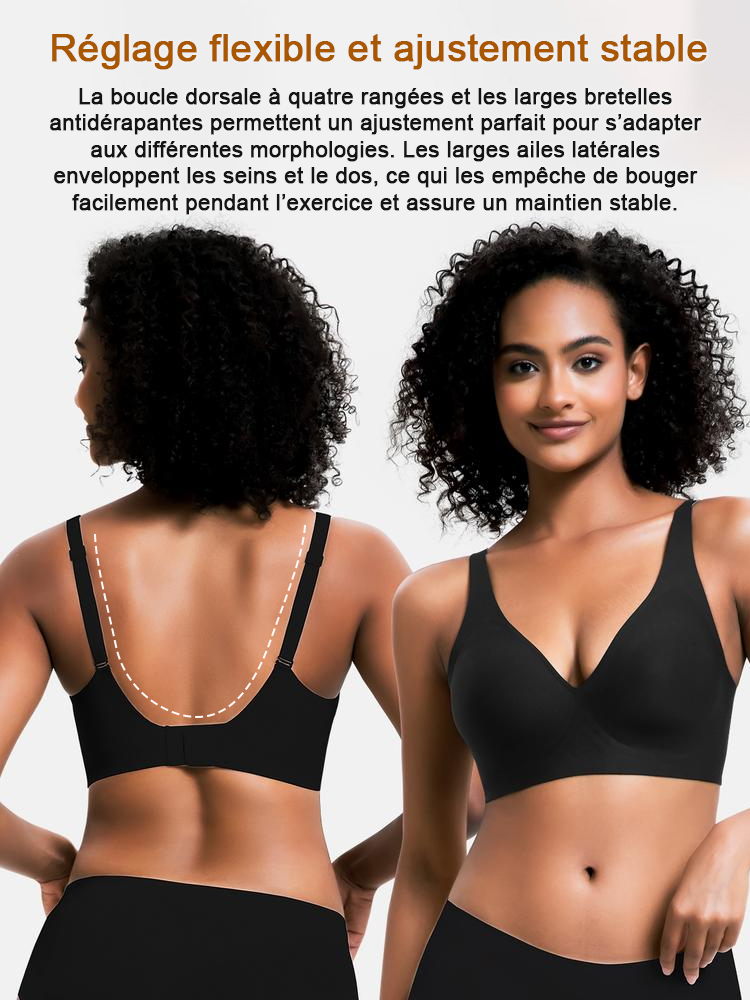 Soutien-Gorge Réducteur Sans Armatures | Effet Liftant Anti-Gravité | Invisible et Respirant ✨🌿
