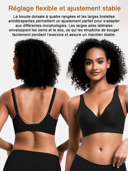 Soutien-Gorge Réducteur Sans Armatures | Effet Liftant Anti-Gravité | Invisible et Respirant ✨🌿