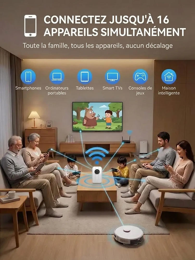 Routeur WiFi 5G Satellite Portable | Internet Gratuit à Vie | Sans Abonnement ni Carte SIM 🌐✈️
