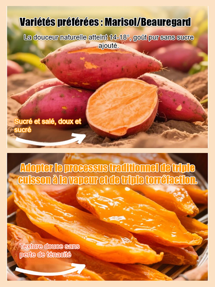 ✨【Seulement 20 jours ! 】La Patate Douce du Sud qui fonddans la bouche 🤤 (100% Naturel) | Texture Fondante etMoelleuse | Riche en Fibres Naturelles | Sans Additif ni Conservateur 🍠