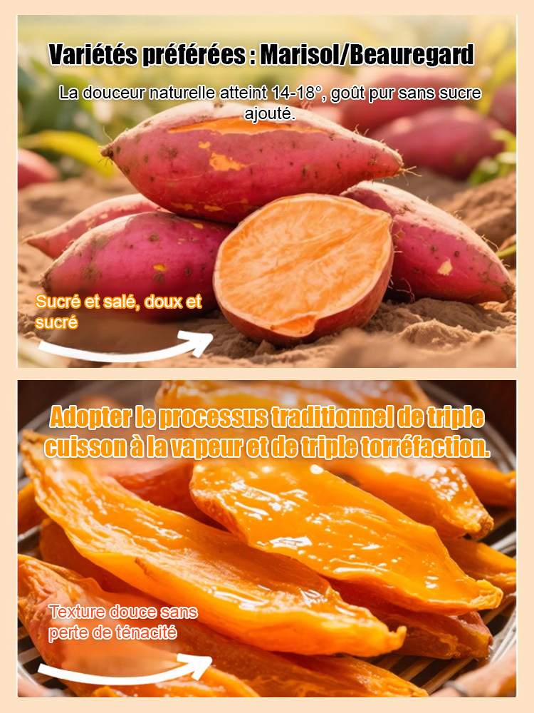 ✨【Seulement 20 jours ! 】La Patate Douce du Sud qui fonddans la bouche 🤤 (100% Naturel) | Texture Fondante etMoelleuse | Riche en Fibres Naturelles | Sans Additif ni Conservateur 🍠