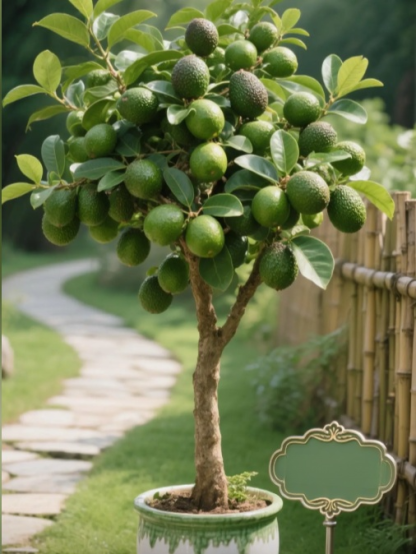 [Pas de fruits ? 100% Remboursé] Avocatier Hass Bio du Mexique | Récolte dès ce mois de juin | Résistant au froid -10°C | Idéal pour balcon et jardin 🥑🌳