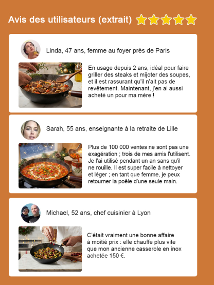 Cocotte artisanal à grains martelés✨ 100 000 coups de martelage artisanal✨ Sans revêtement chimique✨ Sûr et sain, Compatible avec les cuisinières à gaz et à induction✨