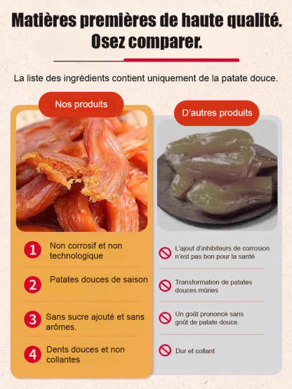 ✨【Seulement 20 jours ! 】La Patate Douce du Sud qui fonddans la bouche 🤤 (100% Naturel) | Texture Fondante etMoelleuse | Riche en Fibres Naturelles | Sans Additif ni Conservateur 🍠